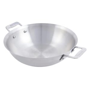 017-60014 2 1/2 qt Stainless Stir Fry Pan - Induction Ready