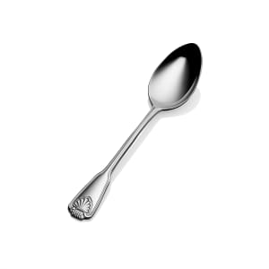 017-S2003 7 1/2" Dessert Spoon with 18/8 Stainless Grade, Shell Pattern