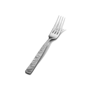 017-S2905 7 3/7" Dinner Fork with 18/10 Stainless Grade, Safari Pattern