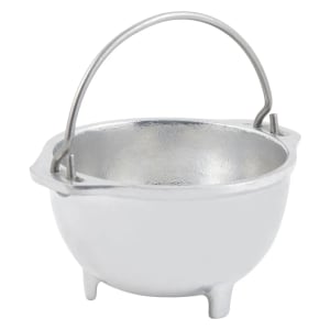 017-3002P 4 4/5" Round Soup Bowl w/ 14 oz Capacity, Aluminum