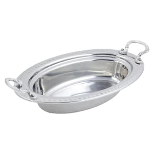 017-5499HRSS Full Size Oval Steam Pan, Stainless