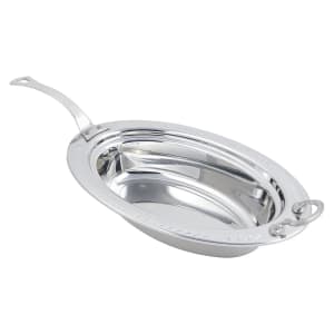 017-5499HLSS Full Size Oval Steam Pan, Stainless