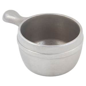 017-3025P 3 3/4" Round Soup Bowl w/ 12 oz Capacity, Aluminum