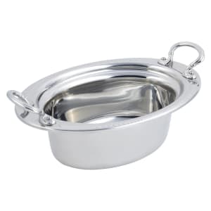 017-5403HRSS Full Size Oval Steam Pan, Stainless