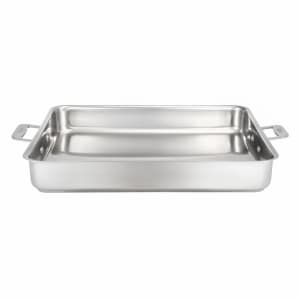 017-60013CLD 3 qt Cucina Food Pan w/ Handles, Clad, Stainless Steel