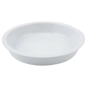 017-12018 15 1/4" Round Chafer Food Pan, Ceramic
