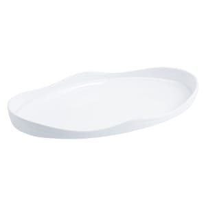 017-53203WH 3 qt Oval Melamine Serving Bowl, White