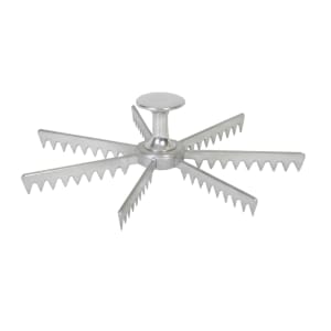 438-ALPMA007 7 Cut Pie Marker, Aluminum