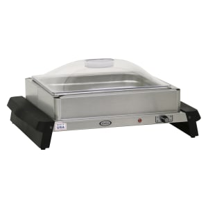 516-WTBS12P 18 1/4" Countertop Buffet Warmer w/ (1) Half Size Pan - Stainless, 120v