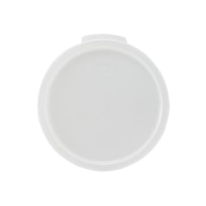 080-PPRC1222C Round Cover for 12, 18 & 22 qt Storage Containers - Polypropylene, White