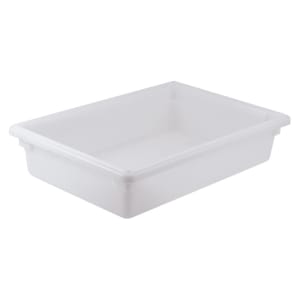 080-PFFW6 9 gal Food Storage Box - 18" x 26" x 6", Polypropylene, White