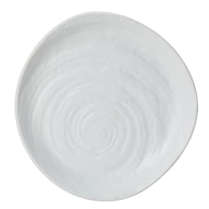 706-68A451EL706 9" Round Melamine Plate, Scape White