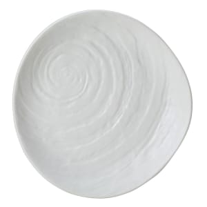 706-68A451EL707 11" Round Melamine Plate, Scape White
