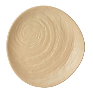 706-68A452EL707 11" Round Melamine Plate, Scape Papyrus