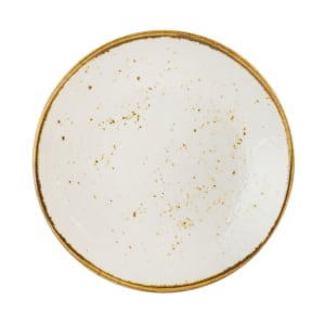 706-68A540EL789 9" Round Melamine Plate, Craft White
