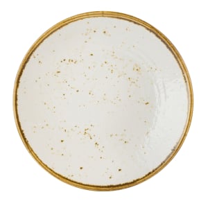 706-68A540EL043 10" Round Melamine Plate, Craft White