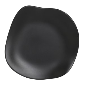 706-7000DD026 7" Round Melamine Plate, Marisol Black