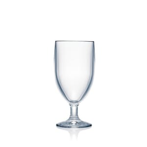 706-N206123 12 oz Design Goblet, Plastic, Clear