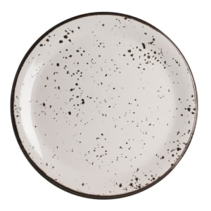 706-7066MM304 10" Round Melamine Plate, Urban Snow