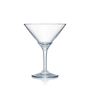 Plastic Glasses - Clear Martini Glasses