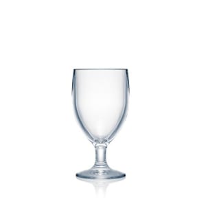 706-N206103 10 1/4 oz Design Goblet, Plastic, Clear