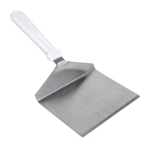 229-461W 11" Turner w/ Squared Stainless Steel Blade, White ABS Handle