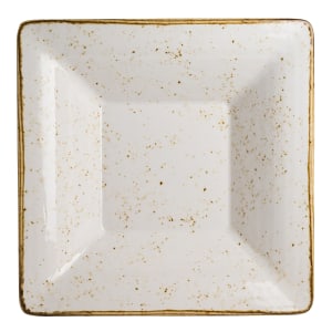 706-68A632EL865 96 oz Square Melamine Pebble Serving Bowl, Craft White