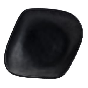 706-7000DD013 2 1/4 qt Irregular Melamine Serving Bowl, Marisol Black