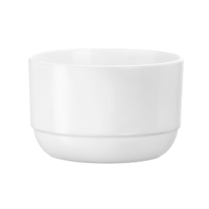 706-49205Q973 12 oz Round Careware Bowl - Glass, White