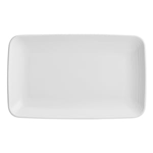 706-HL104510000 11 1/4" x 6 3/4" Rectangular Flipside Tray - China, White