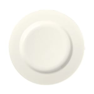 706-HL20900 10 1/4" Round Rolled Edge Plate - China, Ivory