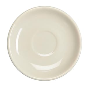 706-HL28500 4 1/2" Round Rolled Edge Saucer - China, Ivory