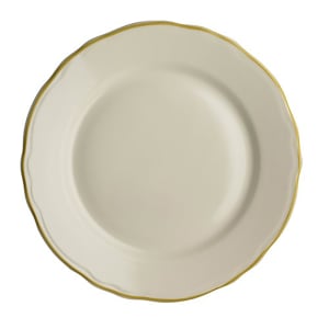 706-HL5440828 9" Round Styleline Plate - China, Old Gold