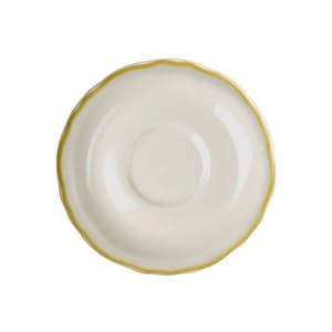 706-HL5800828 5 5/8" Round Styleline Saucer - China, Old Gold