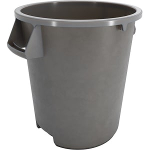 028-84101023 10 gallon Commercial Trash Can - Plastic, Round, Food Rated