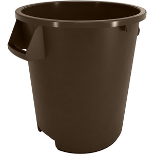 028-84101001 10 gallon Commercial Trash Can - Plastic, Round, Food Rated