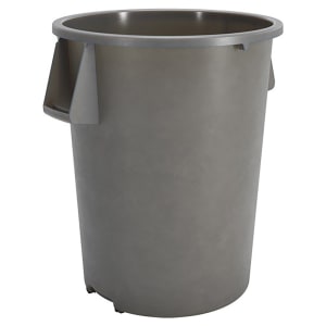028-84105523 55 gallon Commercial Trash Can - Plastic, Round, Food Rated