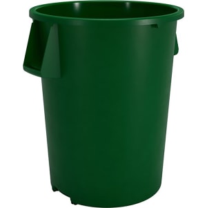 028-84104409 44 gallon Commercial Trash Can - Plastic, Round, Food Rated