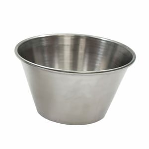 229-5073 6 oz Sauce Cup, Stainless Steel