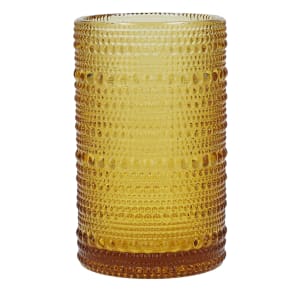 511-DVJUPITERAM03 13 oz Jupiter Iced Beverage Bar Glass, Amber