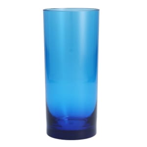 511-DVPSHHH202BL 16 oz Outside Beverage Glass, Plastic, Blue