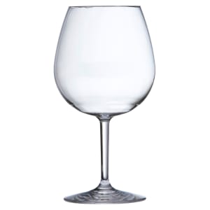 511-DVPS126 24 oz Outside Red Wine Glass, Plastic, Clear