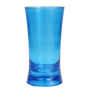 511-DVPSAAV203BL 17 oz Outside Short Beer Pint Glass, Plastic, Blue