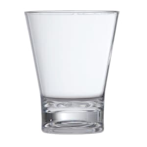 511-DVPS1117 15 oz Outside Double Old Fashioned Glass, Plastic, Clear