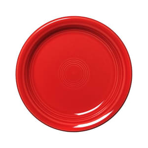 706-HL1461326 6 5/8" Round Fiesta Appetizer Plate - China, Scarlet