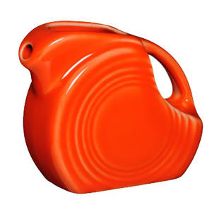 706-HL475338 5 oz Fiesta Pitcher - China, Poppy