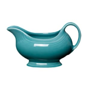 706-HL486107 18 1/2 oz Fiesta Sauce Boat - China, Turquoise