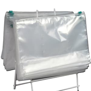 Elkay Plastics Co 2GALFR Reclosable Freezer Bags w/ White Block, 2 Gal