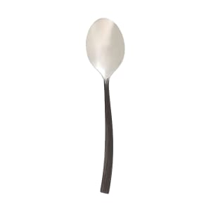 450-FL906 7 7/8" Dessert Spoon with 18/10 Stainless Grade, Black Oak Pattern