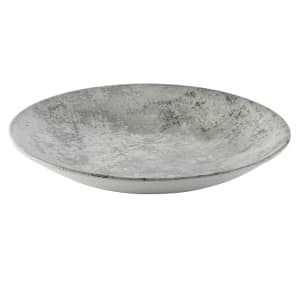 450-FN466 10" Round Maker's Urban Plate - Ceramic, Steel Grey